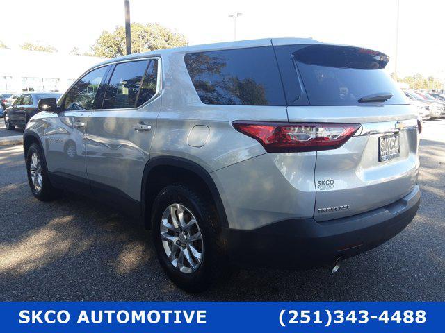 used 2020 Chevrolet Traverse car, priced at $23,880