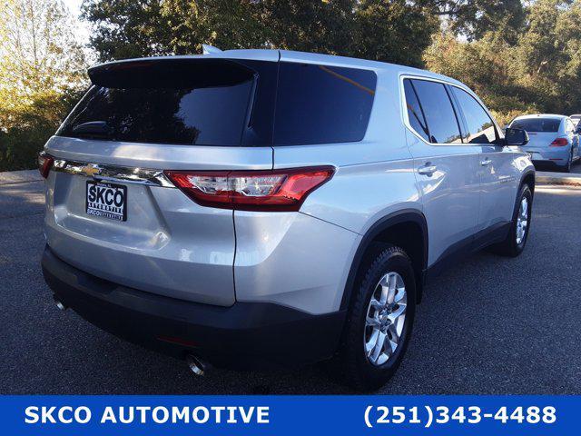 used 2020 Chevrolet Traverse car, priced at $23,880