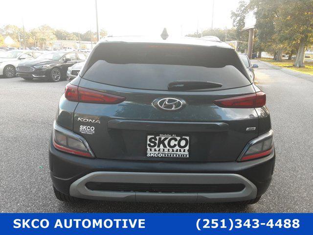 used 2022 Hyundai Kona car, priced at $19,500