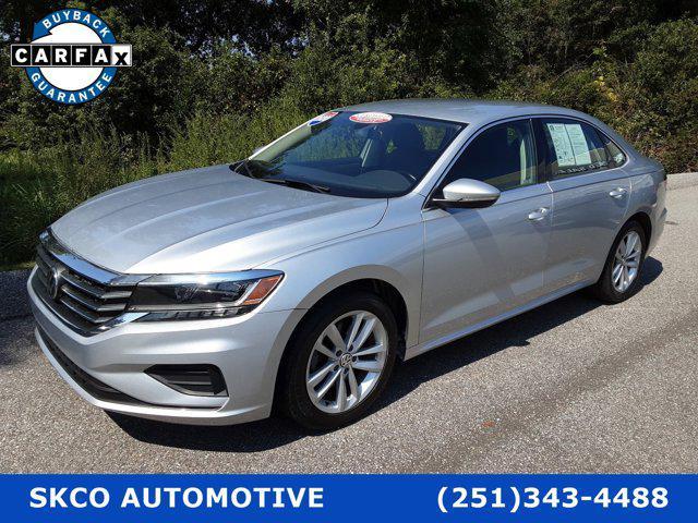 used 2020 Volkswagen Passat car, priced at $18,200