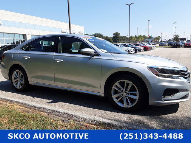 used 2020 Volkswagen Passat car, priced at $18,200