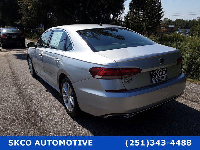 used 2020 Volkswagen Passat car, priced at $18,200