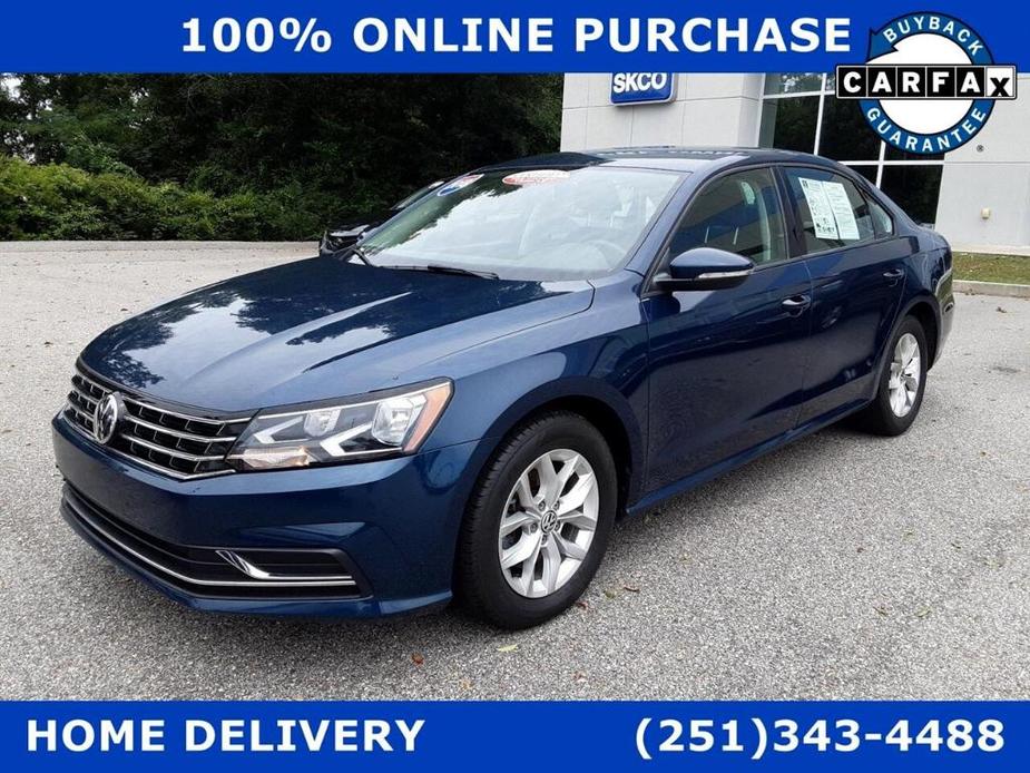 used 2018 Volkswagen Passat car, priced at $18,898