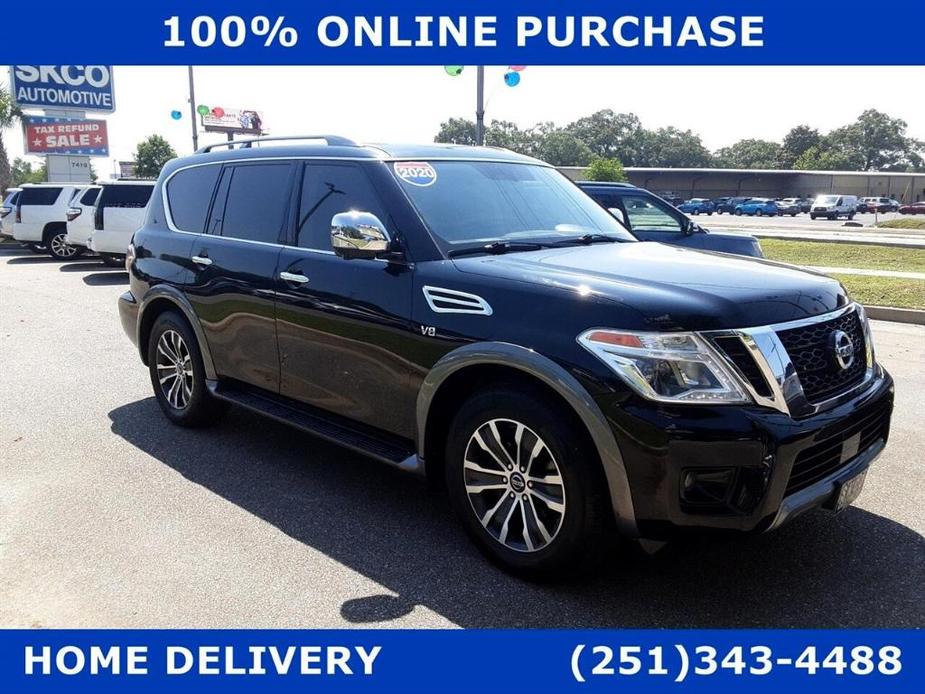 used 2020 Nissan Armada car, priced at $26,500