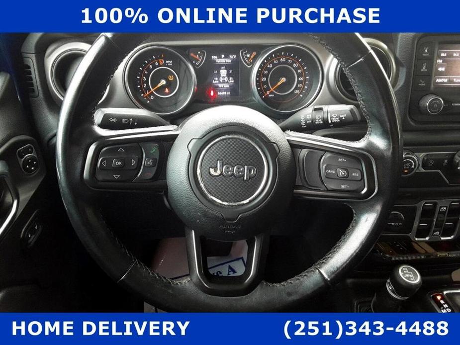 used 2020 Jeep Wrangler Unlimited car, priced at $27,500