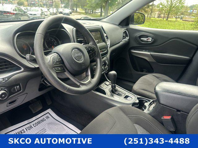 used 2019 Jeep Cherokee car, priced at $13,500