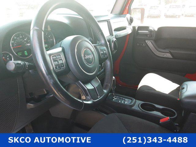 used 2015 Jeep Wrangler Unlimited car, priced at $18,200