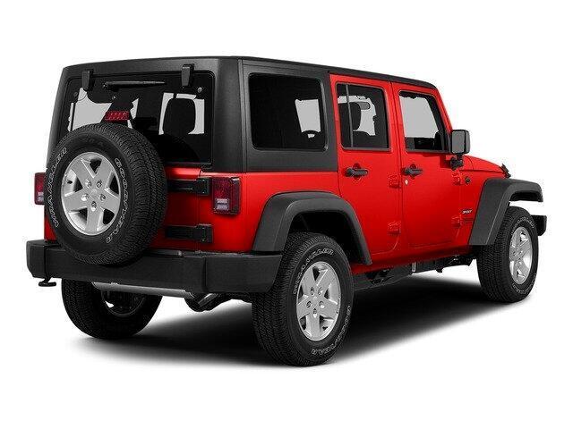 used 2015 Jeep Wrangler Unlimited car, priced at $18,200