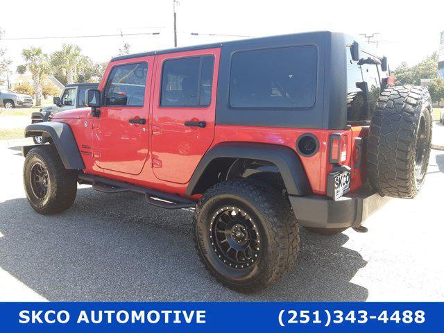 used 2015 Jeep Wrangler Unlimited car, priced at $18,200