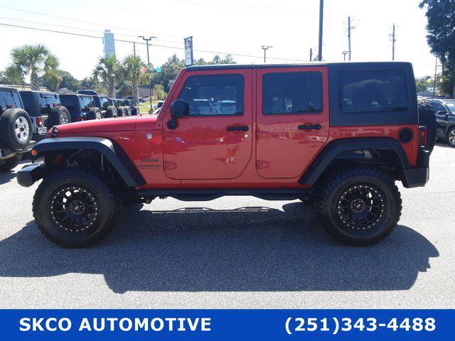 used 2015 Jeep Wrangler Unlimited car, priced at $18,200