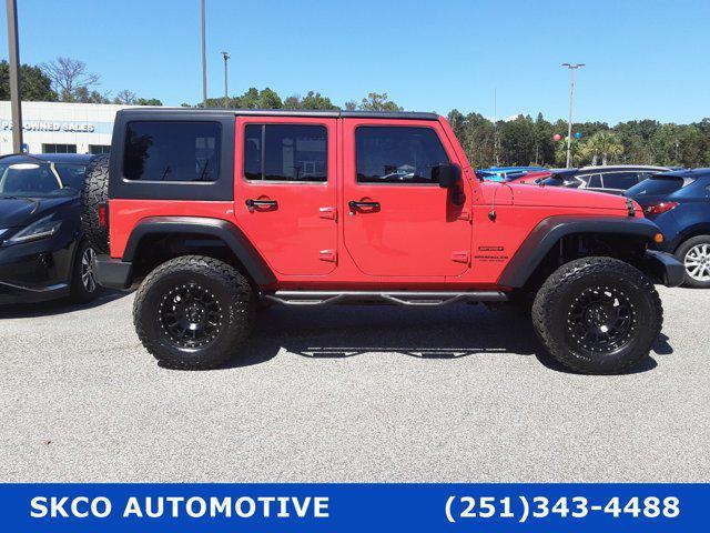 used 2015 Jeep Wrangler Unlimited car, priced at $18,200