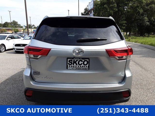 used 2019 Toyota Highlander car, priced at $22,500