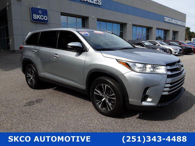 used 2019 Toyota Highlander car, priced at $22,500