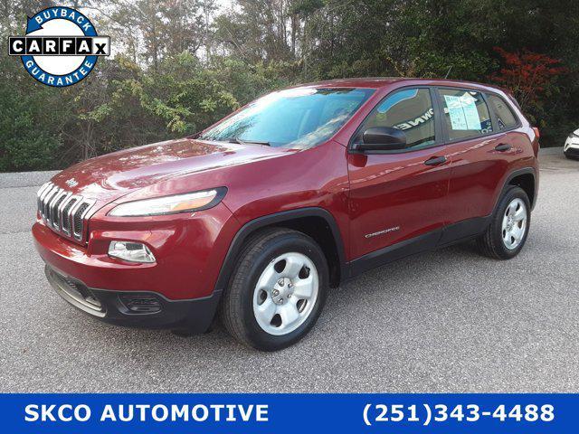 used 2014 Jeep Cherokee car, priced at $7,500