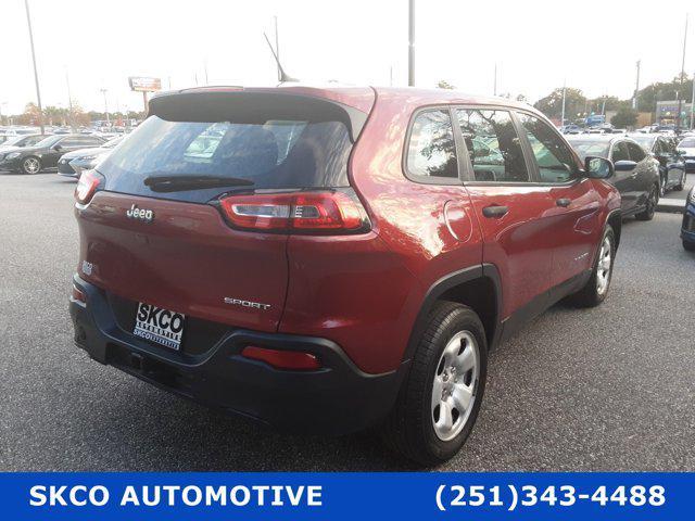 used 2014 Jeep Cherokee car, priced at $7,500