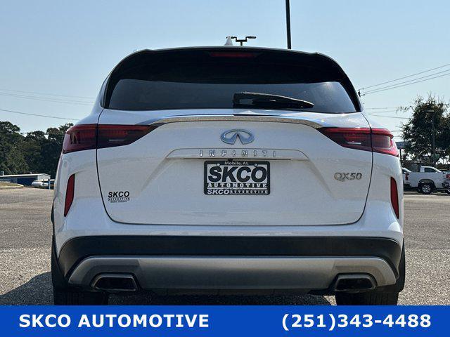 used 2021 INFINITI QX50 car, priced at $21,795