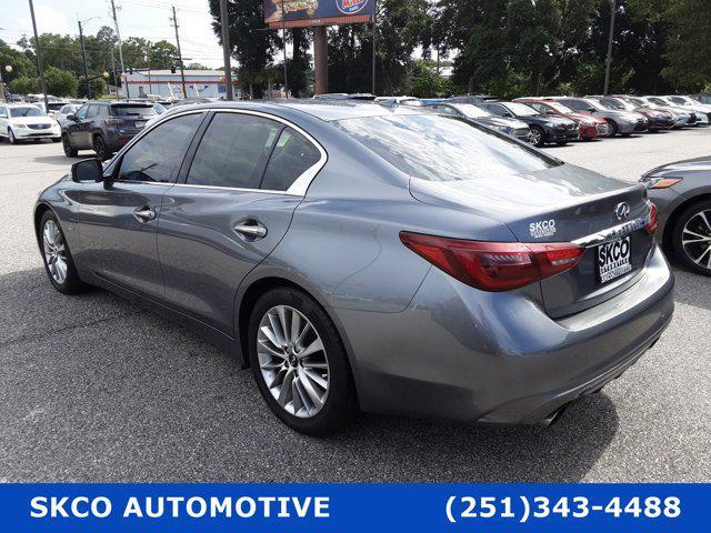 used 2019 INFINITI Q50 car, priced at $21,600