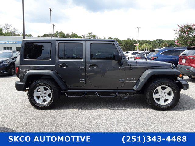 used 2018 Jeep Wrangler JK Unlimited car, priced at $23,750