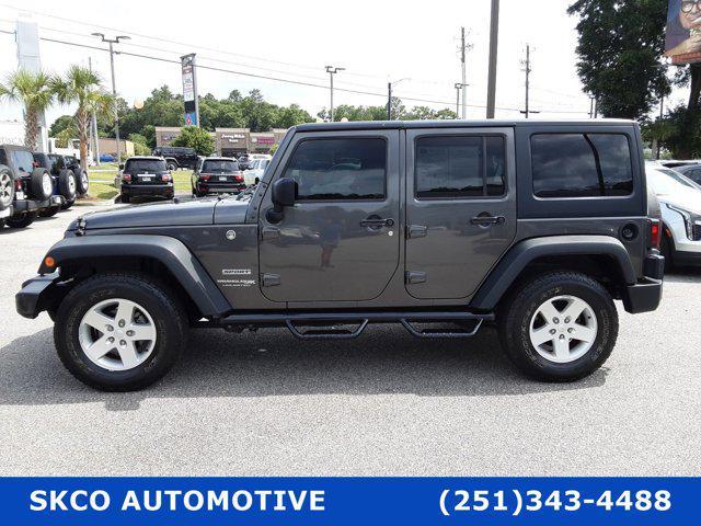 used 2018 Jeep Wrangler JK Unlimited car, priced at $23,750