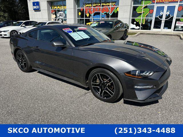 used 2018 Ford Mustang car, priced at $17,800