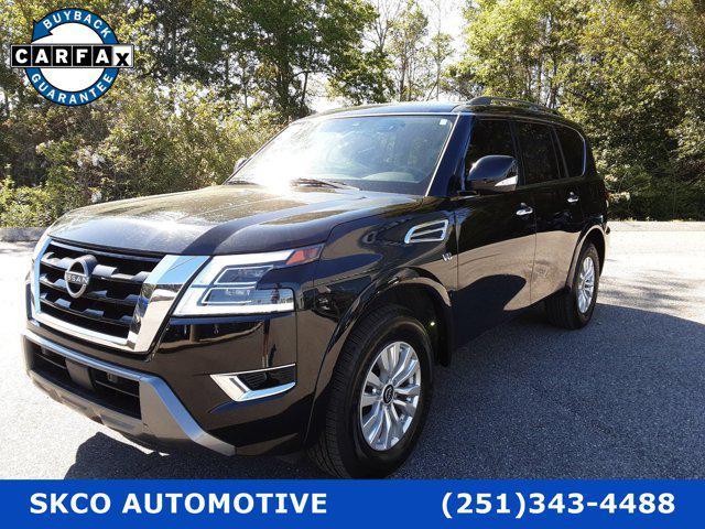 used 2021 Nissan Armada car, priced at $29,500