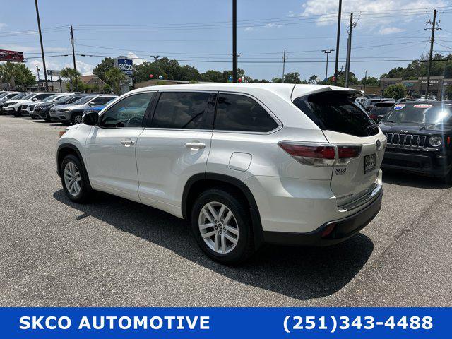 used 2016 Toyota Highlander car, priced at $18,500