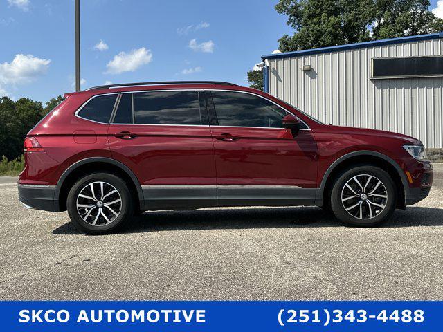 used 2021 Volkswagen Tiguan car, priced at $17,600