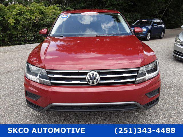 used 2021 Volkswagen Tiguan car, priced at $18,950