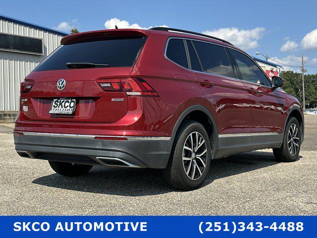 used 2021 Volkswagen Tiguan car, priced at $17,600
