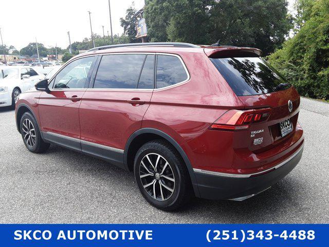 used 2021 Volkswagen Tiguan car, priced at $18,950