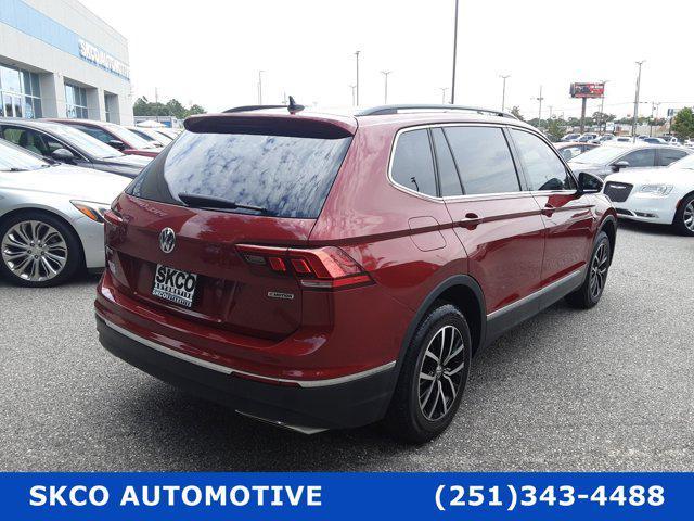 used 2021 Volkswagen Tiguan car, priced at $18,950