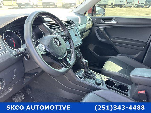 used 2021 Volkswagen Tiguan car, priced at $17,600