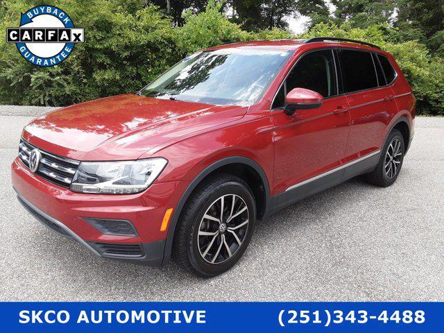 used 2021 Volkswagen Tiguan car, priced at $18,950