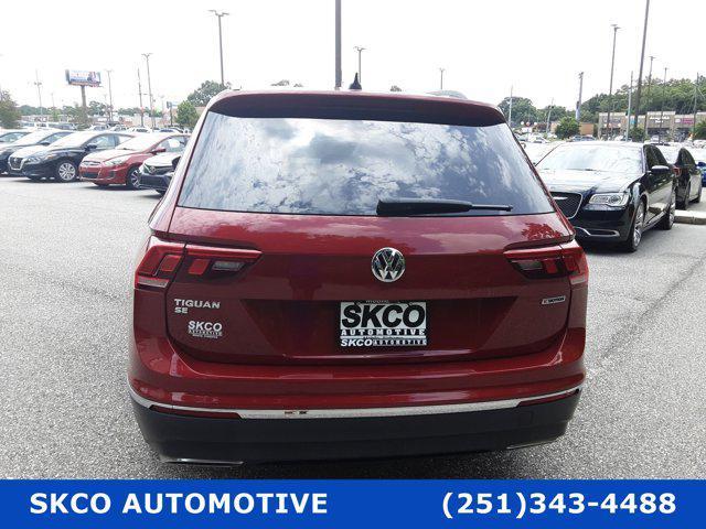 used 2021 Volkswagen Tiguan car, priced at $18,950