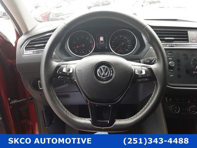 used 2021 Volkswagen Tiguan car, priced at $18,950