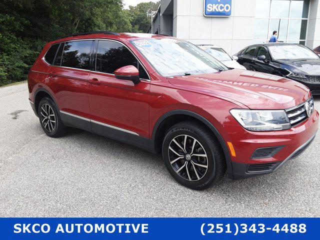 used 2021 Volkswagen Tiguan car, priced at $18,950