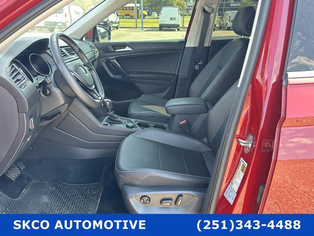 used 2021 Volkswagen Tiguan car, priced at $17,600