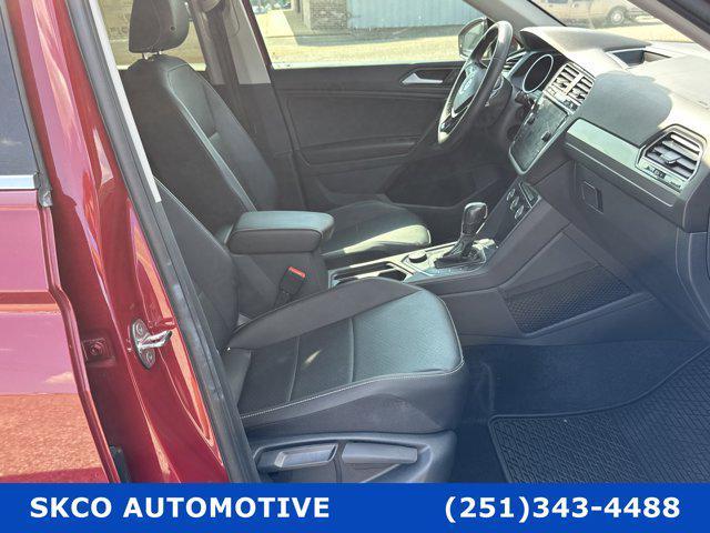 used 2021 Volkswagen Tiguan car, priced at $17,600