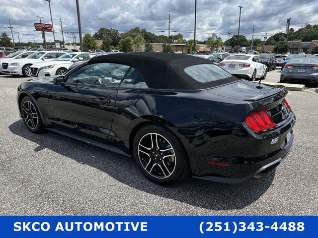 used 2021 Ford Mustang car, priced at $20,390