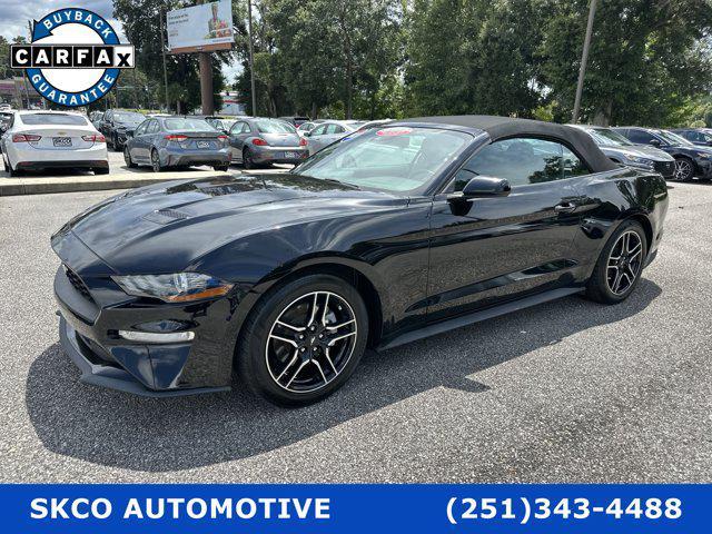 used 2021 Ford Mustang car, priced at $20,390