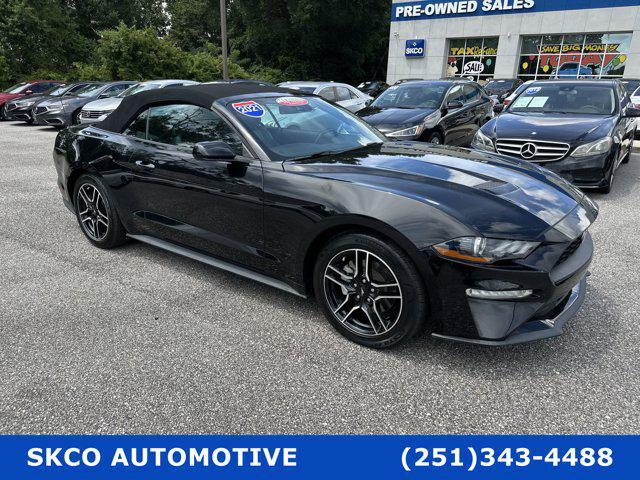used 2021 Ford Mustang car, priced at $20,390