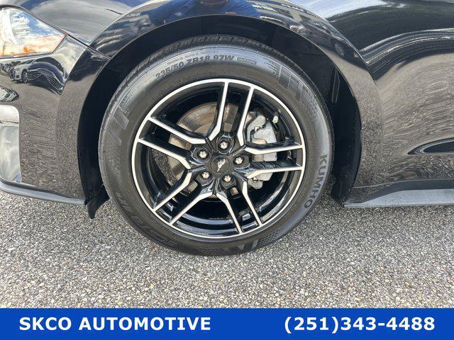 used 2021 Ford Mustang car, priced at $20,390