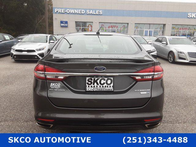 used 2018 Ford Fusion car, priced at $13,500