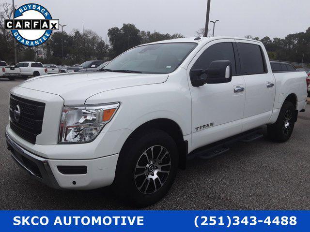 used 2021 Nissan Titan car, priced at $31,500