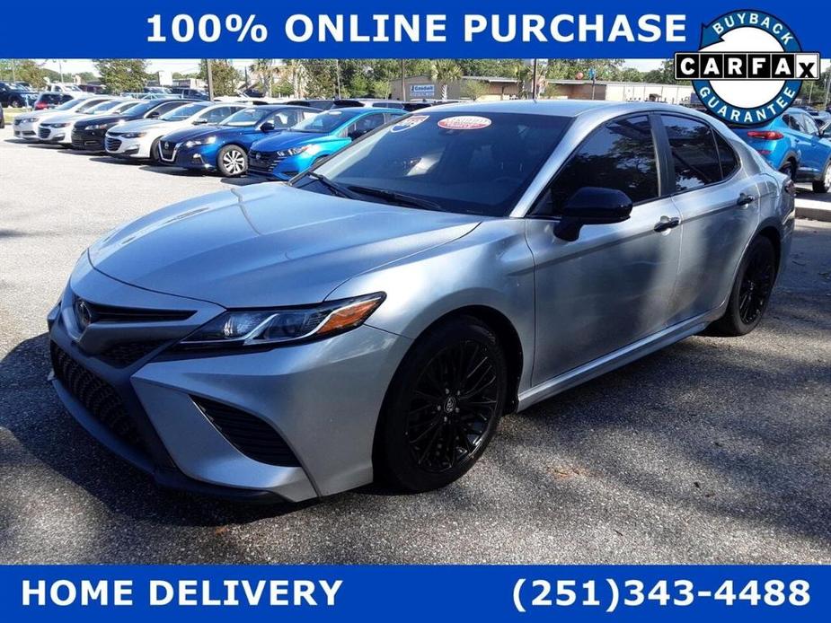 used 2019 Toyota Camry car, priced at $19,100