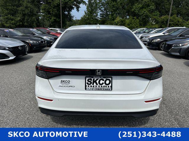 used 2024 Honda Accord car, priced at $26,800