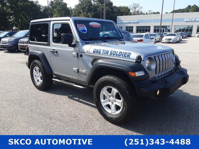 used 2019 Jeep Wrangler car, priced at $24,800