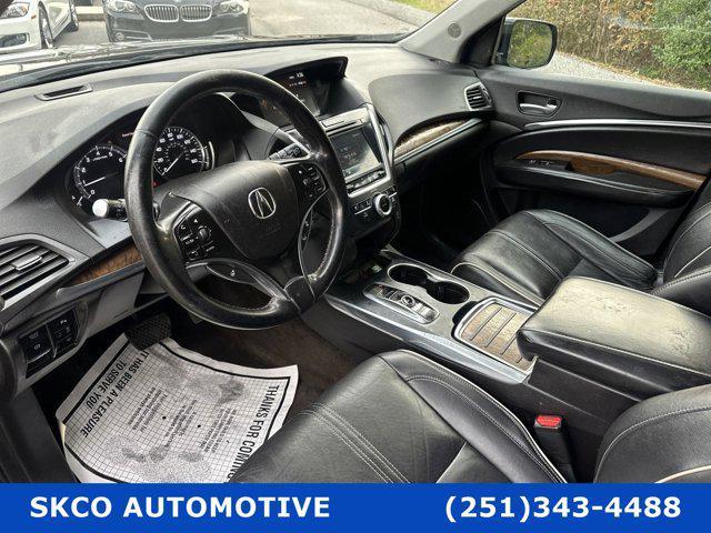 used 2017 Acura MDX car, priced at $21,500