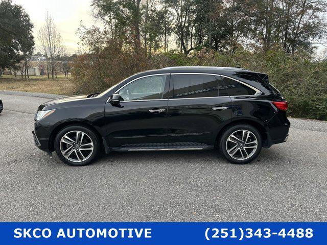 used 2017 Acura MDX car, priced at $21,500