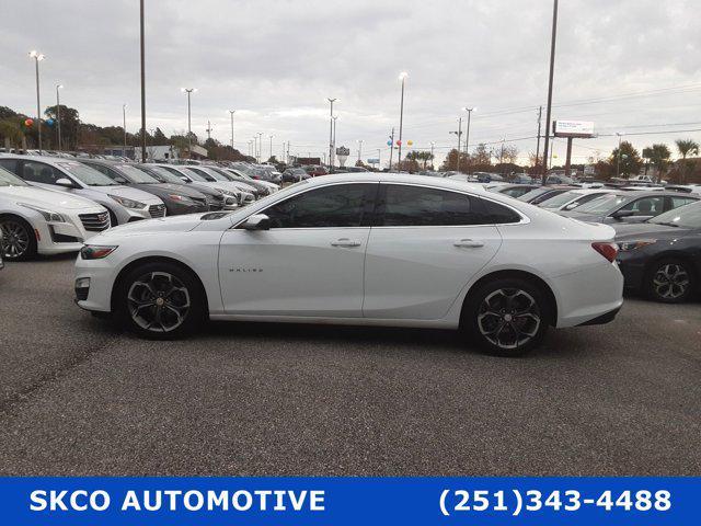 used 2021 Chevrolet Malibu car, priced at $18,500